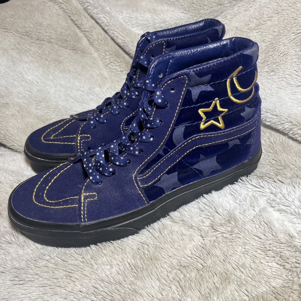 VANS Disney Sk8-Hi Mickey's Sorcerers Apprentice Sneakers Size Men 5 / Women 6.5
